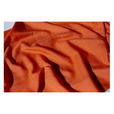 ふるさと納税 織物・繊維品 東京都 八王子市 (オレンジ) 現代の名工作 上品な光沢の華やかなシルクウールストール オレンジ