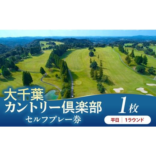 ふるさと納税 ゴルフ場利用券 千葉県 市原市 大千葉カントリー倶楽部 1R セルフプレー券 平日 1枚(平日:1月~12月の期間内全日) セルフプレー1R 平日 1枚 …