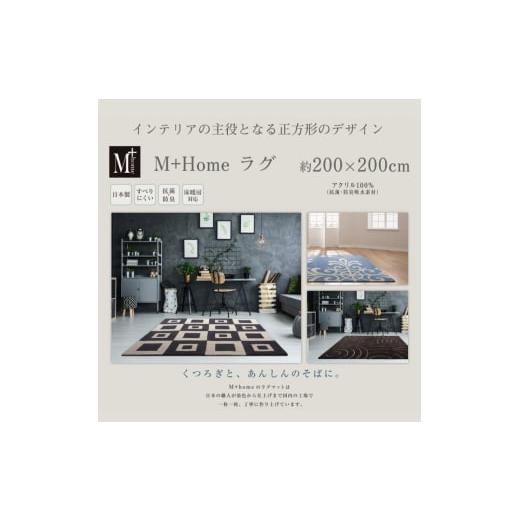 ふるさと納税 雑貨・日用品 インテリア 兵庫県 小野市 ラグマット 200×200cm トライアングル ラグ センターラグ インテリア リビング マット トライアングル