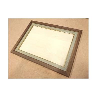 ふるさと納税 民芸品・工芸品 福井県 越前市 越前箪笥職人が作る黒胡桃の賞状額(B3サイズ)