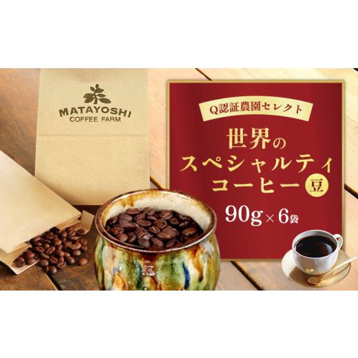 ふるさと納税 コーヒー コーヒー豆 沖縄県 東村 又吉コーヒー園セレクト 世界のスペシャルティコーヒー (豆のまま)90g×6袋 スペシャルティ スペシャリティ …