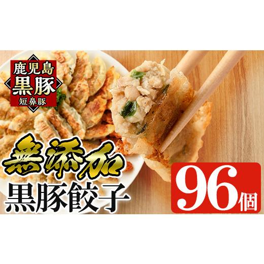 ふるさと納税 餃子 鹿児島県 姶良市 a442 鹿児島黒豚「短鼻豚」無添加餃子セット96個 鹿児島ますや 姶良市 ギョーザ 餃子 無添加 惣菜 おかず おつまみ 冷凍 …