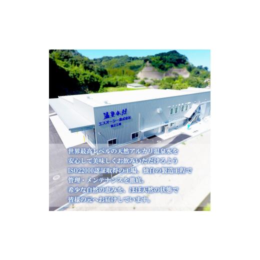ふるさと納税 水・ミネラルウォーター 1L〜2L 鹿児島県 垂水市 C3-0836／飲む温泉水／温泉水99（1.9L×24本）の画像
