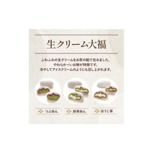 ふるさと納税 静岡県 藤枝市 ロール ケーキ 大福 セット 抹茶 生 クリーム 粒あん ほうじ茶 セット ご褒美 デザート スイーツ お菓子 お取り寄せ ななや 丸七…｜furusatochoice｜04