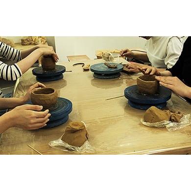 ふるさと納税 体験チケット 徳島県 鳴門市 大谷焼手びねり作陶体験 2名分(矢野陶苑) 矢野陶苑