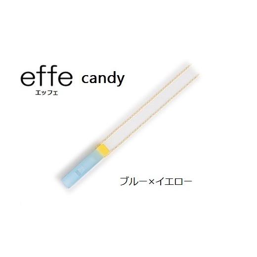 ふるさと納税 アクセサリー ネックレス 福井県 鯖江市 防災・防犯用 笛『effe(エッフェ)〜candy〜』 ブルー×イエロー B-07006d ブルー×イエロー