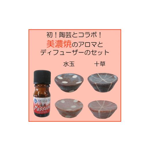 ふるさと納税 アロマ・入浴剤 アロマ用品 愛知県 春日井市 初 陶芸とコラボ 美濃焼のアロマとディフューザーのセット:十草鼠色 十草鼠色