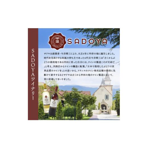 ふるさと納税 ワイン 白ワイン 山梨県 甲府市 山梨県産 サドヤ ドライスパークリングワイン 　720ml_6