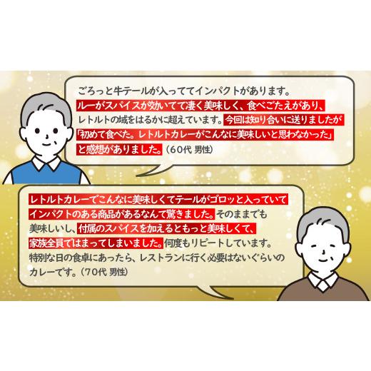 ふるさと納税 加工品等 レトルト 長崎県 佐世保市 2024北野エース カレー大賞 牛 テール 高級 カレー ゴロット 3個セット 豊味館 驚きの肉量 感動のやわらか…_7