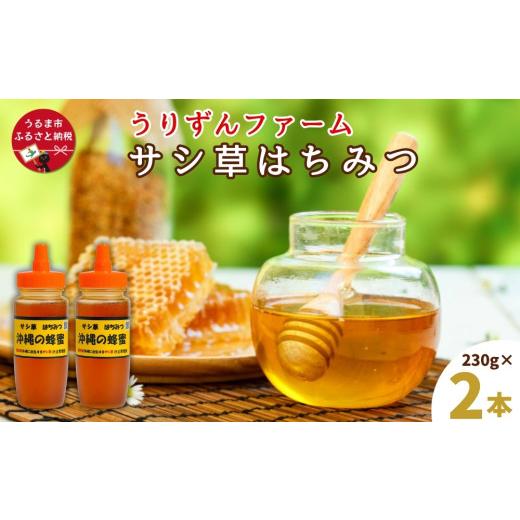 ふるさと納税 加工品等 はちみつ 沖縄県 うるま市 うるま市で採れた「サシ草はちみつ」230g×2本セット_1