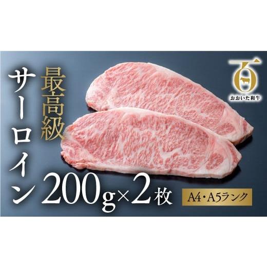 ふるさと納税 大分県 豊後高田市 「おおいた和牛」サーロインステーキ(200g×2枚)