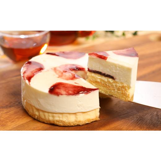 ふるさと納税 ケーキ・カステラ チーズケーキ 岩手県 久慈市 数量限定 クリスマスver いわて・久慈 山ぶどうの里から 山ぶどうWチーズケーキ(4号:直径12cm)…
