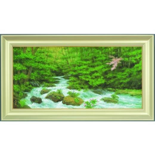 ふるさと納税 雑貨・日用品 絵画 広島県 三次市 複製画 奥入瀬淙々(おいらせそうそう)絵画 日本画 インテリア アート 美術館 複製画 壁掛け 芸術品 おしゃれ…