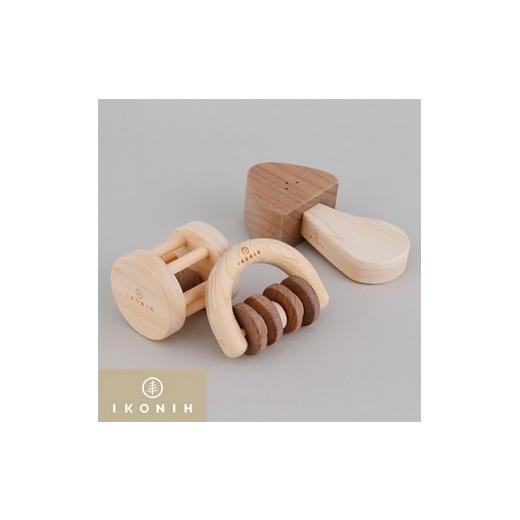 ふるさと納税 雑貨・日用品 玩具 岡山県 美作市 IKONIH TOY ガラガラシリーズ 1075727