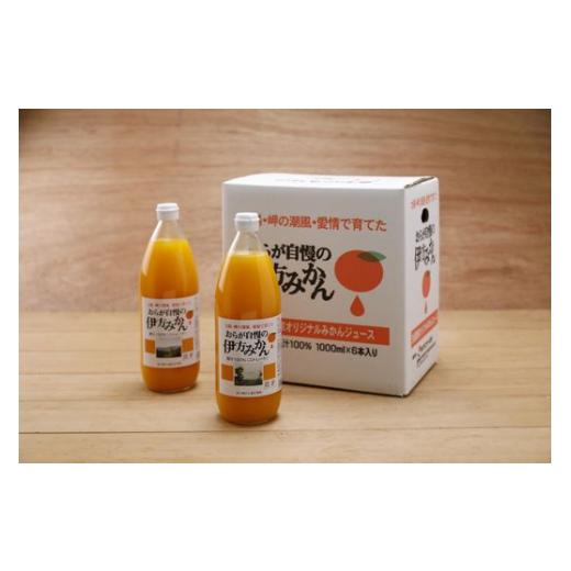 ふるさと納税 愛媛県 伊方町 【愛媛県産】おらが自慢の伊方みかんジュース（1000ml×6本） ストレート果汁100％ ※2023年12月上旬より順次発送予定 ふるさと納税 ※2023年12月上旬より順次発送予定 NAN1178853003(11700円)