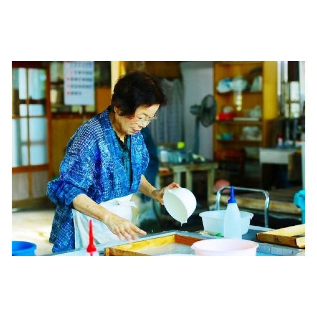 ふるさと納税 伝統技術 福井県 越前市 「現代の名工」が手掛けるこだわりの越前和紙バック EICOBAG(XLサイズ)の画像
