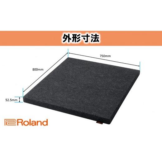 ふるさと納税 雑貨・日用品 静岡県 浜松市  Roland ドラム防振マット NE-100B No.5786-2519の画像