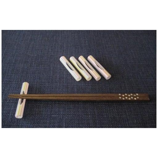 ふるさと納税 食器・グラス 滋賀県 草津市 ガラスの箸置き(5個組)