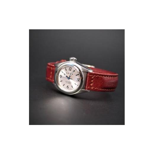 ふるさと納税 小物 長野県 岡谷市 腕時計 機械式 SPQR Ubud-M 文字盤ピンクゴールド バンド ステンレスメッシュ 腕時計 時計 ブランド SPQR スポール レデ…