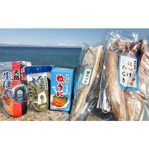 ふるさと納税 ウニ 北海道 奥尻町 奥尻潜水部会の海産珍味詰め合わせ[Bコース] 海鮮 セット 5種 冷凍 | 海産物 珍味 海産珍味 うに ウニ 粒うに 瓶詰 ほっけ…