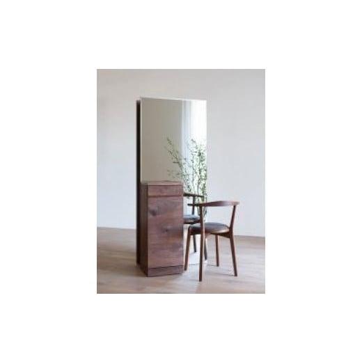 ふるさと納税 家具 インテリア・寝具・収納 福岡県 大川市 CARAMELLA Storage Mirror (L) walnut walnut |  | 01