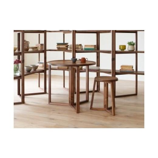 ふるさと納税 家具 テーブル 福岡県 大川市 SPAGO Circle Table 070 High walnut walnut