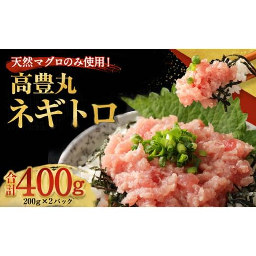 ふるさと納税 マグロ 高知県 室戸市 ネギトロ 400g (200g×2パック) 個包装パック 簡単解凍 配送日時指定可 天然マグロ使用 ランキング ねぎとろ丼 高品質 ま…