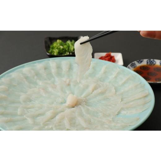 ふるさと納税 フグ 大分県 臼杵市 明治より和食一筋の老舗料亭 喜楽庵　天然とらふぐ刺し＆ちり鍋セット（３人前）［冷蔵］_4