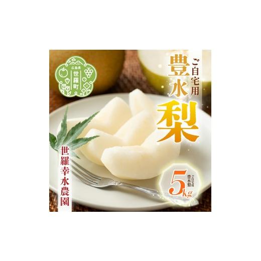 ふるさと納税 梨 広島県 世羅町 豊水梨 ご自宅用 約5kg 先行予約・数量限定 世羅 幸水農園 豊水 梨 なし フルーツ 果物 くだもの 果汁 シャリシャリ 酸味 濃厚…
