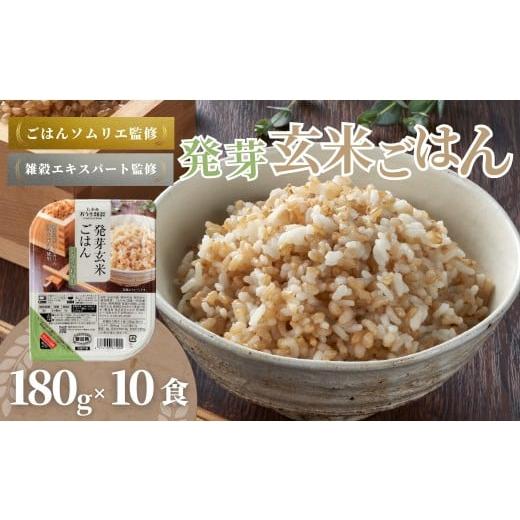 ふるさと納税 新潟県 小千谷市 10P11 発芽玄米ごはんパック 180g×10個セット レトルトご飯 レトルトごはん 一人暮らし パックご飯 パックごはん ごはん パッ…