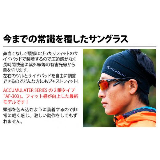ふるさと納税 スポーツ・アウトドア 福井県 鯖江市 鼻パッドのないサングラス「エアフライ」＊男女兼用 AF-303モデル ホワイト F-03701b ホワイト（AF-303 C-2…の画像
