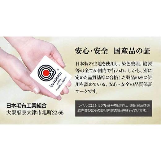 ふるさと納税 タオル・寝具 毛布 大阪府 泉大津市 アートブランケット『神奈川沖浪裏』葛飾北斎「シングル」 1665_2