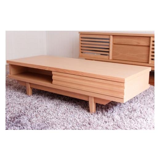 ふるさと納税 木工品・竹工品 福岡県 大川市 日本の職人の細かな技が魅せる プライム110リビングテーブル