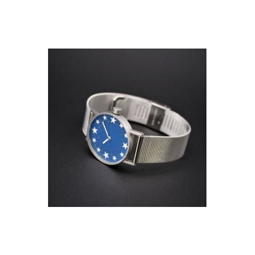 ふるさと納税 小物 長野県 岡谷市 腕時計 クオーツ式 札幌駅 星の大時計 ケース径 30mm バンド ステンレスメッシュ 腕時計 時計 ブランド SPQR スポール メ…