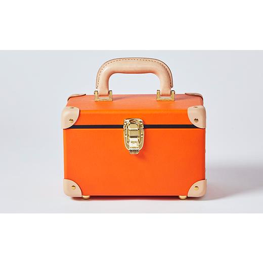 ふるさと納税 雑貨・日用品 新潟県 長岡市 26-04A オレンジ バニティーケース オレンジ