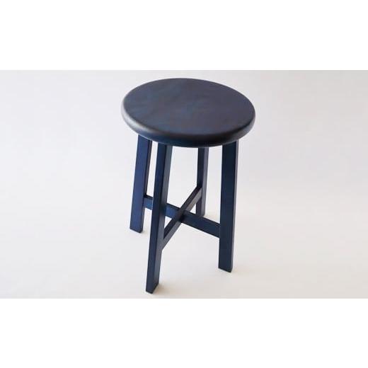 ふるさと納税 民芸品・工芸品 岩手県 花巻市 南京いす(ネイビー) 488-2 南京いす(ネイビー)