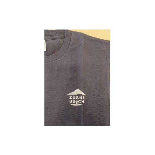 ふるさと納税 神奈川県 逗子市 逗子オリジナルTシャツ (ZUSHI LOCAL) デニムカラーM 0319 Mサイズ