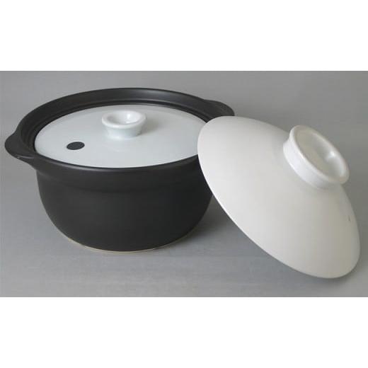 ふるさと納税 雑貨・日用品 佐賀県 有田町 有田焼 直火・電子レンジ対応炊飯器「炊っくん」4合炊 A45-47の画像