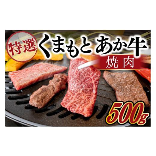 ふるさと納税 牛肉 焼肉・バーベキュー 熊本県 南小国町 熊本県産 GI認証 くまもとあか牛 特選 焼肉 500g 熊本県産 くまもとあか牛 特選 焼肉用 500g 国産牛…