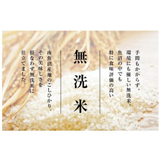 ふるさと納税 無洗米 新潟県 南魚沼市 令和7年産　頒布会 南魚沼産こしひかり無洗米2kg×全6回_5