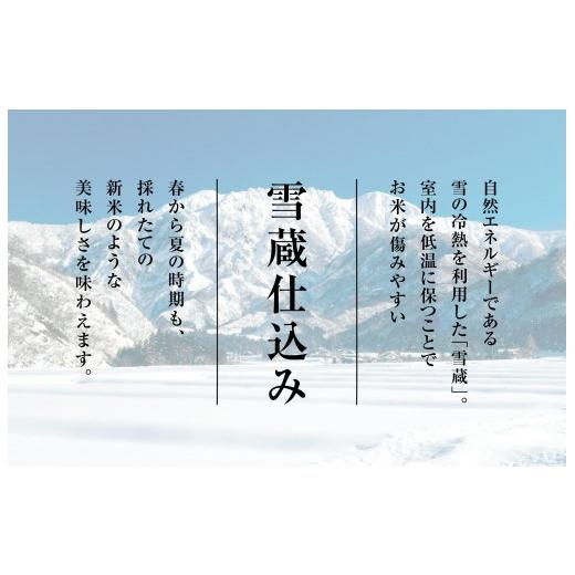 ふるさと納税 無洗米 新潟県 南魚沼市 令和7年産　頒布会 南魚沼産こしひかり無洗米2kg×全6回_6