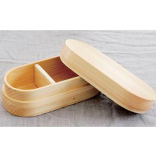 ふるさと納税 食器・グラス 弁当箱 和歌山県 海南市 紀州桧弁当箱 タイプ2 NAナノコート TN5 ナチュラル