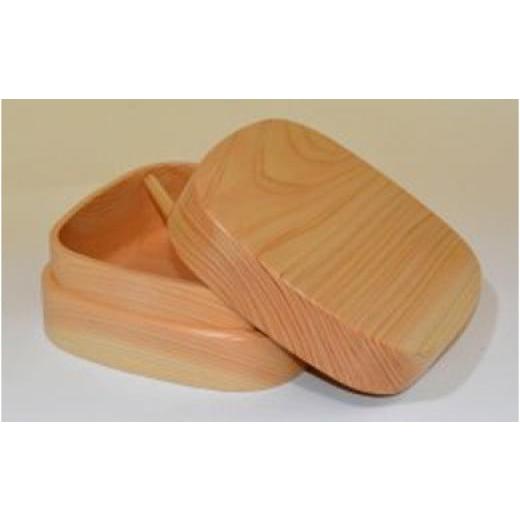 ふるさと納税 食器・グラス 弁当箱 和歌山県 海南市 紀州桧弁当箱 タイプVM NAナノコート TN8 ナチュラル