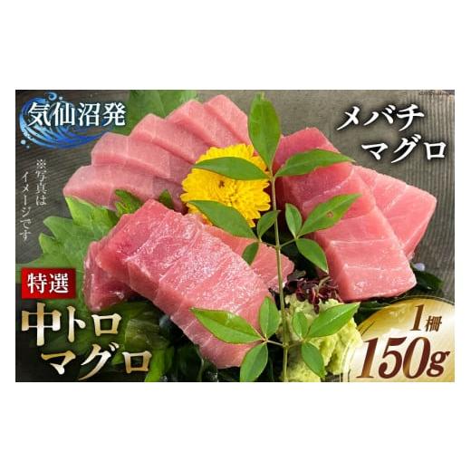 ふるさと納税 マグロ 宮城県 気仙沼市 特撰 中トロマグロ（メバチマグロ）１柵 150g 川印　村田漁業 宮城県 気仙沼市 20563398 魚介 魚 海鮮 まぐろ 鮪 マグロ…_1