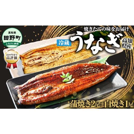 ふるさと納税 うなぎ 高知県 田野町 〜四国一小さなまち〜 ヤマシン特選うなぎの蒲焼き2尾+白焼き1尾入り(特製タレ付き) うなぎ 鰻 ウナギ 国産 高知県産…