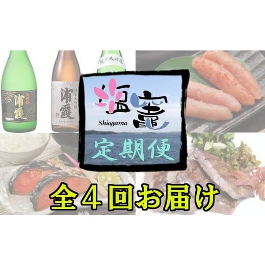ふるさと納税 宮城県 塩竈市 ＜定期便＞塩竈の地酒と海鮮・牛タン満喫セット　Dコース　【04203-0306】