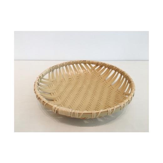 ふるさと納税 木工品・竹工品 石川県 金沢市  竹工芸 網代編盛篭（8寸） 石川 金沢 加賀百万石 加賀 百万石 北陸 北陸復興 北陸支援_1