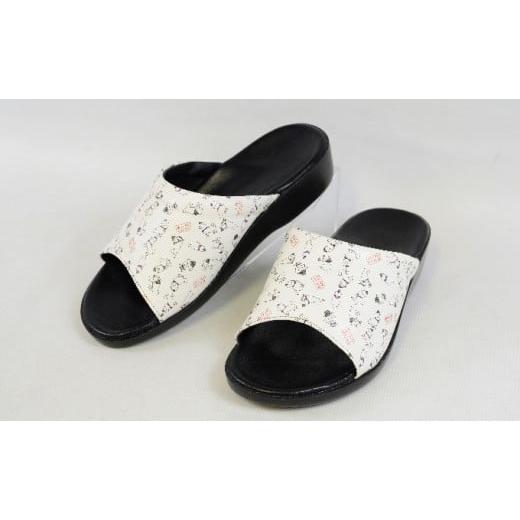 ふるさと納税 靴・スリッパ・下駄 奈良県 王寺町 ゆきまるサンダル 男女兼用(白)L サイズ(26〜27cm) 規 Lサイズ(26〜27cm)