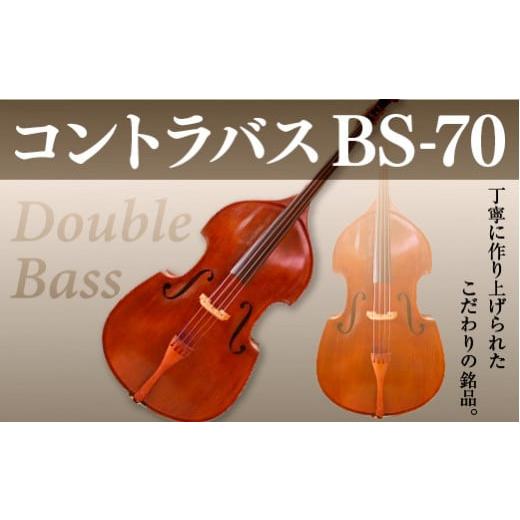 ふるさと納税 楽器 京都府 宇治市 コントラバス BS-70 uj-BM002-G ヒガシ絃楽器製作所