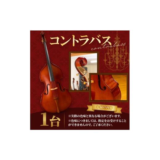 ふるさと納税 楽器 京都府 宇治市 コントラバス BS-70 uj-BM002-G ヒガシ絃楽器製作所の画像